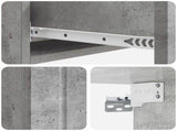 Wall-Mounted Side Table Concrete Grey 87.5 x 34.5 x 17 cm 898328
