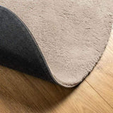 Rug HUARTE Short Pile Soft and Washable Sand 120 cm 375067