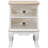 Bedside Cabinet 35x30x50 cm Paulownia Wood 284064