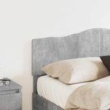 Headboard Concrete Grey Engineered wood 888642