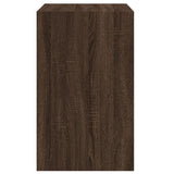 Shoe Cabinet Brown Oak 60x42x69 cm Engineered Wood 839986