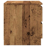 Bedside Cabinet Old Wood 50x40x43.5 cm Engineered Wood 856518