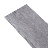 Self-adhesive PVC Flooring Planks 5.21 m 2 mm Matt Wood Grey 330197