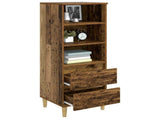 Highboard Old Wood 40 x 36 x 110 cm Engineered Wood 8009865