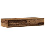Bed Drawers Old Wood 75 x 36.5 x 16.5 cm Engineered Wood 866969
