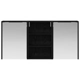 Bathroom Cabinet Set 3 pcs 126 x 16 x 62.5 cm Engineered wood 3403825