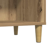 Record Cabinet Artisan Oak 84.5x38x89 cm Engineered Wood 857172