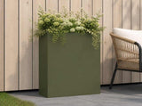 Garden Planter Olive Green 50 x 20 x 75 cm Cold-rolled Steel 8005462