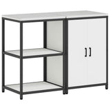 Kitchen Storage Set HATTEM 2 pcs White Cold-rolled Steel 3392688