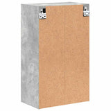 Bathroom Cabinet Wall-mounted Concrete Grey 39 x 23.5 x 65 cm 883387
