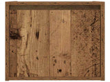 Wall-Mounted Bedside Cabinets 2 pcs Old Wood 38x34x40 cm 861244