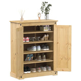 Shoe Cabinet Corona 86x38.5x108 cm Solid Wood Pine 4002783