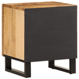 Bedside Cabinets 2 pcs 40x34x46 cm Solid Wood Rough Mango 377417