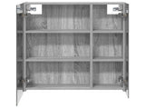 Bathroom Mirror Cabinet Grey Sonoma 60 x 14.5 x 70 cm 889060