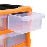 Multi-drawer Organiser with 18 Middle Drawers 38x16x47 cm 149597