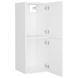ZNTS Bathroom Furniture Set White Engineered Wood 3071450