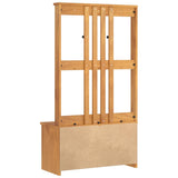 Hall Tree SANDNES 87x40x159.5cm Solid Wood Pine 4010490