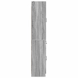 Cabinet Set 2 pcs Grey Sonoma Engineered Wood 3416994