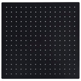 Rain Shower Head Stainless Steel 40x40 cm Square Black 147698