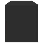 TV Cabinet with LED Lights Black 120x35x40 cm 804311