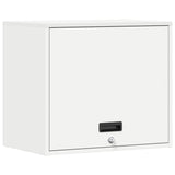 Wall Cabinet for Garage with Gas-lift Door White 883269