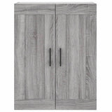 Highboard Grey Sonoma 69.5x34x180 cm Engineered Wood 3200031