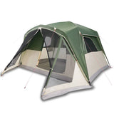 Family Tent with Porch 6-Person Green Waterproof 94548