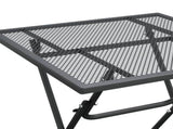 Garden Dining Set Anthracite Expanded metal mesh Foldable 3084716