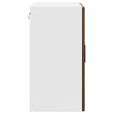 Kitchen Wall Cabinet with Glass Door Porto Brown Oak 854154