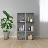Book Cabinet/Sideboard Grey Sonoma 66x30x98 cm Engineered Wood 815295