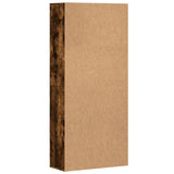 Highboard Smoked Oak 80x35x180 cm Engineered Wood 3276655