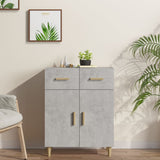 Sideboard Concrete Grey 69.5x34x90 cm Engineered Wood 812190