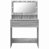 Bedroom Dressing Tables Grey Sonoma 80 x 39.6 x 135 cm 888973