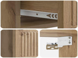 Wall-Mounted Bedside Cabinet 2 pcs Artisan Oak Engineered Wood 897934