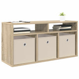 Lowboard with Drawer Sonoma Oak 87 x 27.5 x 43 cm 8000582