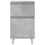 Sideboards 2 pcs Concrete Grey 40x35x70 cm Engineered Wood 831157