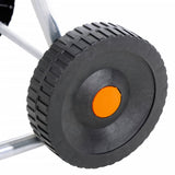 Hose Reel Cart for 50 m 1/2" or 35 m 3/4" Hose Steel 4005279