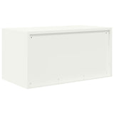 Storage Cabinet White 80 x 40 x 40 cm Steel 891675