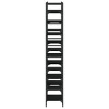 Bookshelf Black Engineered wood Large Bookshelf Rectangular 838868