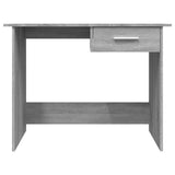 Desk Grey Sonoma 100x50x76 cm Engineered Wood 815334