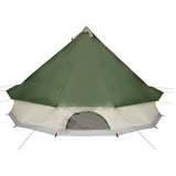 Family Tent Tipi 8-Person Green Waterproof 94588