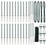 Welded Wire Fence with Spikes 50 x 0.6 m 3353124