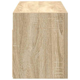 Bathroom Wall Cabinet Sonoma Oak 60x25x30 cm Engineered Wood 860060