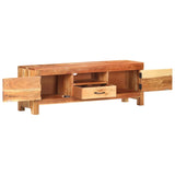 TV Cabinet 116x30x40 cm Solid Acacia Wood 320473