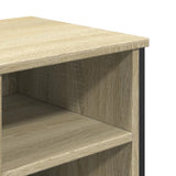 Bathroom Sink Cabinet Sonoma Oak 91x35x60 cm Engineered Wood 848665