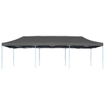 Folding Pop-up Party Tent 3x9 m Anthracite 44980