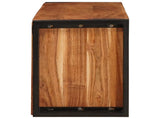 Wine Rack Brown 120 x 45 x 33 cm Solid Acacia Wood 4104764