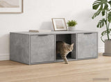 Cat Crate Furniture Concrete Grey 100 x 49 x 45 cm 8014762
