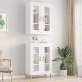 Hanging Wall Cabinet White 69.5x34x90 cm 812276