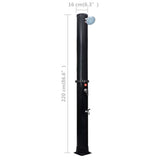 Outdoor Solar Shower with Shower Head and Faucet 40 L 92392